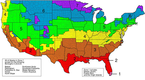 r-value insulation map based on climate in Iowa